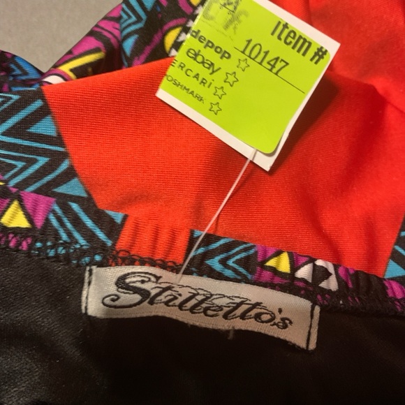 Elegant Multicolor Maxi Dress (item#10147) - Picture 9 of 9